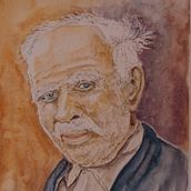 Mi Proyecto del curso: Retrato artístico en acuarela. Watercolor Painting project by Miguel Angel Moser - 10.20.2020