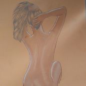 Mi Proyecto del curso: Ilustración con pastel y lápices de colores. Un projet de Dessin de portrait de Miriam del Rocio López García - 20.10.2020