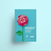 Rosaleda de Artesanos 2019. Un proyecto de Dirección de arte, Diseño de carteles y Diseño gráfico de Pablo Castro García - 03.11.2019