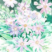 Color en la oscuridad. Botanical Illustration project by Tatiana Peñuela - 10.21.2020