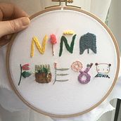 My project in Introduction to Raised Embroidery course. Un proyecto de Artesanía y Bordado de Andrea - 08.01.2021