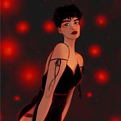 Meira. Concept Art, Digital Drawing, Character Design, Traditional illustration, Digital Illustration, and Digital Painting project by Tess Scarlet - 06.15.2020