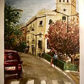 Mi Proyecto del curso: Paisajes urbanos en acuarela. Watercolor Painting project by José Antonio Monroy - 10.22.2020