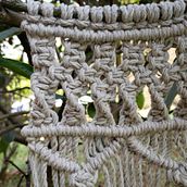 Meu projeto do curso: Macramê: nós básicos e complexos . Macramê projeto de giovannaklemtz - 22.10.2020