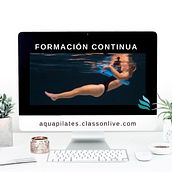 FORMACIÓN CONTINUA EN AQUAPILATES. 3D, and Education project by Ailen Navall Rosso - 10.22.2020