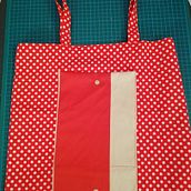Mi Proyecto del curso: Costura básica con máquina de coser Bolsa ecológica. Un progetto di Cucito di wbeatrixkiddo - 22.10.2020