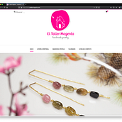 Mi Proyecto del curso: Creación de mi tienda El Taller Magenta. E-commerce project by Isabel Esquivel - 10.23.2020