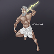 Mi Proyecto del curso: Ilustración para cómics: anatomía de un superhéroe. Concept Art, Figure Drawing, Character Design, and Traditional illustration project by Felipe Flores Arana - 10.24.2020
