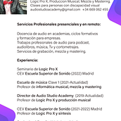 Portfolio. Un proyecto de Producción musical de Fernando Soler - 23.10.2020