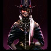Fortune Teller character design. Concept Art, Art Direction, and Character Design project by Lucrecia Fraile - 10.23.2020