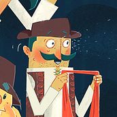 Czech fairy tale "Dlouhy, Siroky a Bystrozraky". Un proyecto de Diseño de personajes de Tomáš SMOT Svoboda - 24.10.2020