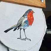 Mi Proyecto del curso: Pintar con hilo: técnicas de ilustración textil . % Giovanna Barahona tarafından hazırlanan Nakış, Geleneksel illüstras, Ve on projesi - 10.01.2020