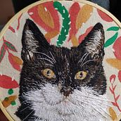 Mi Proyecto del curso: Needle painting para principiantes. Arts, Crafts, Embroider, Creativit, and Painting project by Montserrat Castro Andrade - 10.25.2020