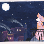 Mi Proyecto del curso: Técnicas de ilustración con acuarela y gouache. Un proyecto de Ilustración tradicional, Ilustración infantil y Pintura a la acuarela de Sole Rodriguez - 25.10.2020