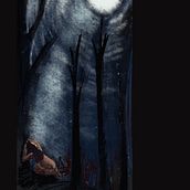 Moon walk. Traditional illustration project by Irati Vida - 10.25.2020