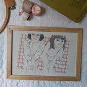 Mi Proyecto del curso: Creación de retratos bordados. Embroider project by Regina - 10.25.2020