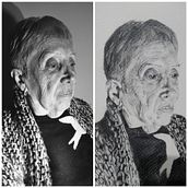 Mi Proyecto del curso: Retrato realista con lápiz de grafito.  projeto de romina2514 - 26.10.2020