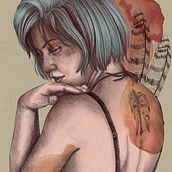 Mi Proyecto del curso: Retrato ilustrado con Procreate . Ilustrasi tradisional proyek oleh Aroa Diaz - 10.26.2020