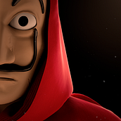 Mi Proyecto del curso: La Casa de Papel. Un progetto di Animazione 3D di Gerard Jáuregui - 27.10.2020