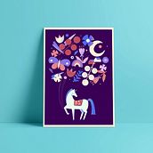 Mi Proyecto del curso: Ilustración flat con Photoshop. Design, Graphic Design, Traditional illustration, Botanical Illustration, Digital Illustration, and Children's Illustration project by Clara Tabales - 10.27.2020