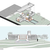 Meu projeto do curso: Ilustração digital de projetos arquitetônicos. Un proyecto de Arquitectura y Collage de Bruno Masselai - 27.10.2020