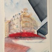 Paris. Traditional illustration project by Ana Bello - 10.27.2020