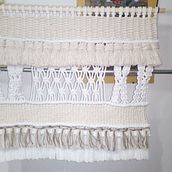 Mi Proyecto del curso: Introducción al macramé: creación de un tapiz decorativo. Macramé project by Fernanda Bonanni - 10.27.2020