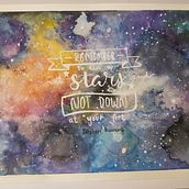 Meu projeto do curso: Técnicas modernas de aquarela. Calligraph, Ink Illustration, Lettering, and Painting project by Tânia Rodrigues - 10.28.2020