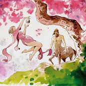 My project in Artistic Portrait with Watercolors course .  de Giancarlo Caracuzzo - 10.28.2020