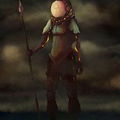 Mi Proyecto del curso: Diseño de personajes para concept art. Concept Art, and Character Design project by Ángela Inés López - 10.28.2020