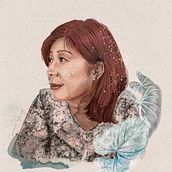 My project in Illustrated Portraits with Procreate course. Un proyecto de Dibujo digital de Carmen Sheng - 31.10.2020