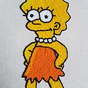 Mi Proyecto del curso: Retratos bordados en pedrería. Embroider project by Eva Guadalupe Dominguez Alonzo - 10.28.2020