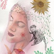 Mi primer retrato. Watercolor Painting project by smanterolad - 10.29.2020