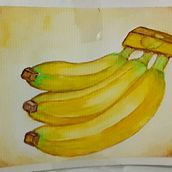 Antes do curso prática 1.1. Pintura em aquarela projeto de Vanessa Gonçalves - 29.10.2020