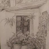Paseando por las Alpujarras. Un proyecto de Bocetado, Dibujo a lápiz y Sketchbook de Mariana Fernández Lozano - 29.10.2020