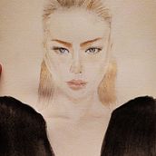 My project in Watercolor Portrait from a Photo course. Watercolor Painting project by Nines Jolie - 10.29.2020