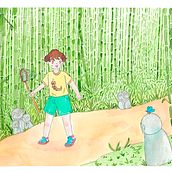 Mi Proyecto del curso: Ilustración en acuarela con influencia japonesa. Un progetto di Disegno, Illustrazione tradizionale e Pittura ad acquerello di Abigail Rabal - 29.10.2020