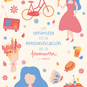 Mi Proyecto del curso: Ilustración vectorial aplicada a papelería - primavera. Traditional illustration, and Vector Illustration project by Sol Midori - 09.21.2020