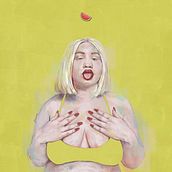 Mi Proyecto del curso: Retratos pictóricos con técnicas digitales - Watermelon. Een project van Traditionele illustratie, Digitale illustratie, Schilderij y  Digitaal schilderij van Jose Carmona - 28.10.2020