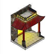 La Nueva China. Architecture, Digital Architecture, Sketching, Traditional illustration, Architectural Illustration, and Digital Illustration project by Dardo Molina - 10.30.2020
