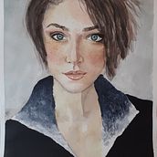 Mi Proyecto del curso: Retrato en acuarela a partir de una fotografía. Watercolor Painting project by ncirauqu - 10.30.2020