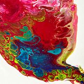 Fun with acrylics. Acr, and lic Painting project by Tessa - 10.31.2020