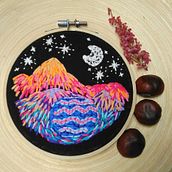 My project in Creative Embroidery: The Stitch Revolution course. Embroider project by Irena Demková - 10.31.2020