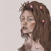 Mi Proyecto del curso: Retrato ilustrado con Procreate. Digital Illustration project by yevazman - 10.31.2020