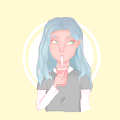 trabajo final curso : Retrato de personajes femeninos con Procreate. Un proyecto de Dibujo de Retrato y Dibujo digital de victoria morales - 02.11.2020