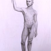 Dibujo realista de la figura humana. Fine Arts, Sketching, Drawing, Pencil Drawing, Figure Drawing, Artistic Drawing, and Realistic Drawing project by maxi_a_heredia - 11.01.2020