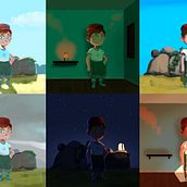 Mi Proyecto: Principios de iluminación para pintura digital. Un projet de Illustration numérique de Gabriel Alfonso López Gómez - 01.11.2020