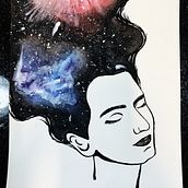 Meu projeto do curso: Técnicas modernas de aquarela. Fine Arts, and Watercolor Painting project by Giulia Pantuzzo - 11.02.2020