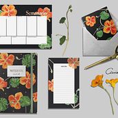 My project in Botanical Illustration with Watercolors course. Botanical Illustration, Design, Digital Illustration, and Watercolor Painting project by Carrie Lin - 11.02.2020