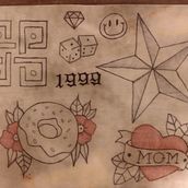 Mi Proyecto del curso: Tatuaje para principiantes. Tattoo Design project by Karina Lopez - 11.02.2020